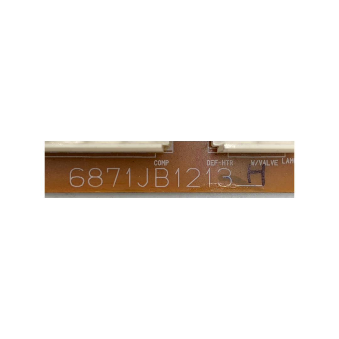 LG Refrigerator Control Board - Part Number 6871JB1213H