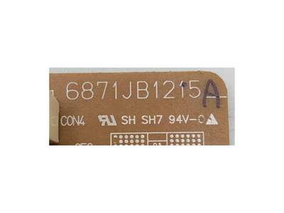 6871JB1215A LG Refrigerator Main Control Board Replacement — alternate view