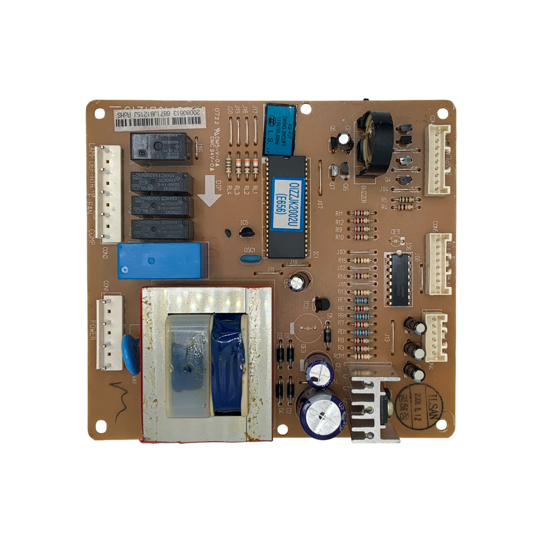 LG Refrigerator Control Board - Part Number 6871JB1215J