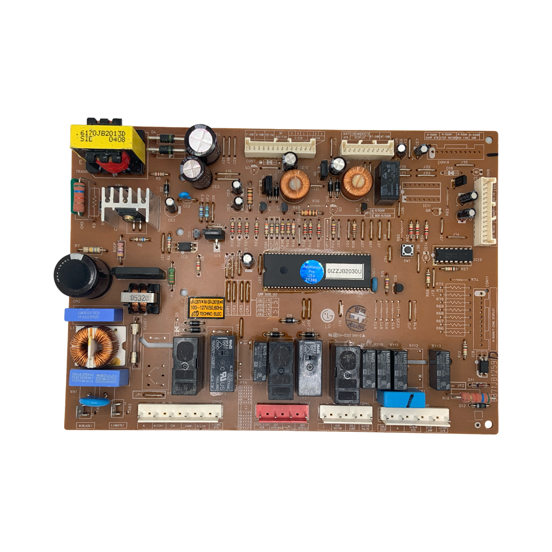 LG Refrigerator Control Board - Part Number 6871JB1259D