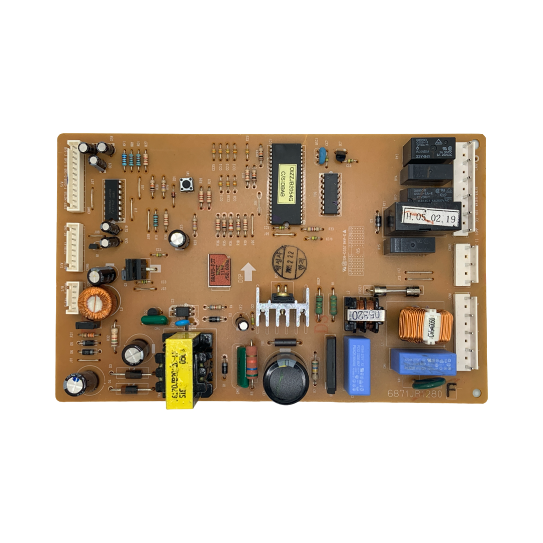LG Refrigerator Control Board - Part Number 6871JB1280F