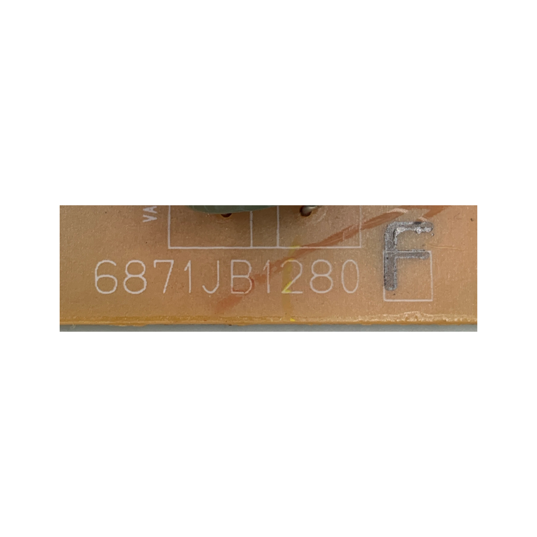 LG Refrigerator Control Board - Part Number 6871JB1280F