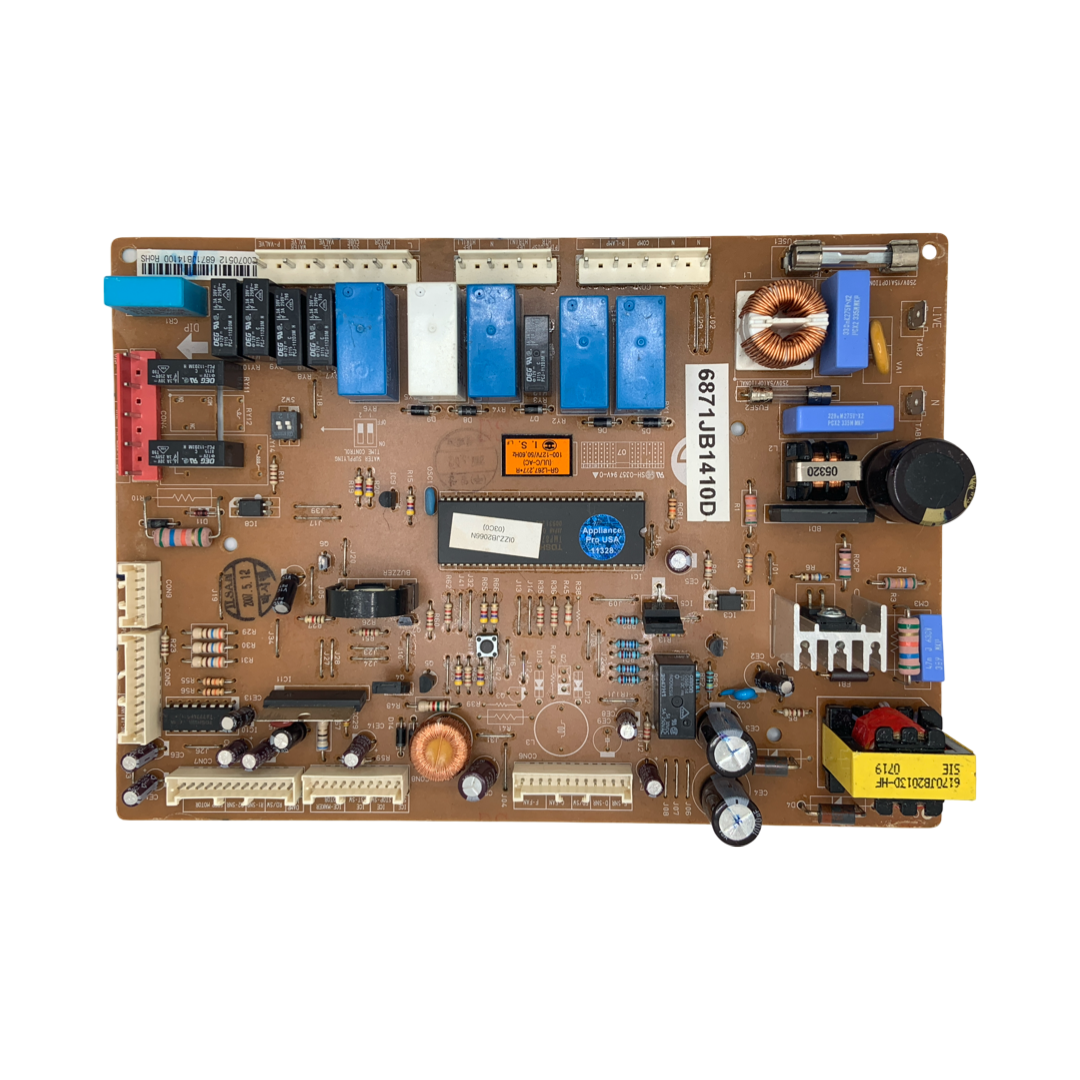 LG Refrigerator Control Board - Part Number 6871JB1349B