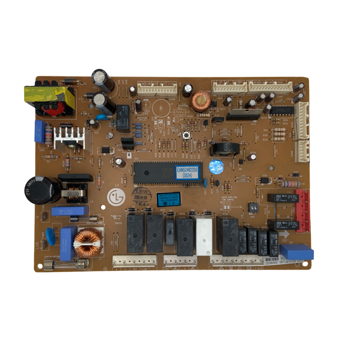 LG Refrigerator Control Board - Part Number 6871JB1410N