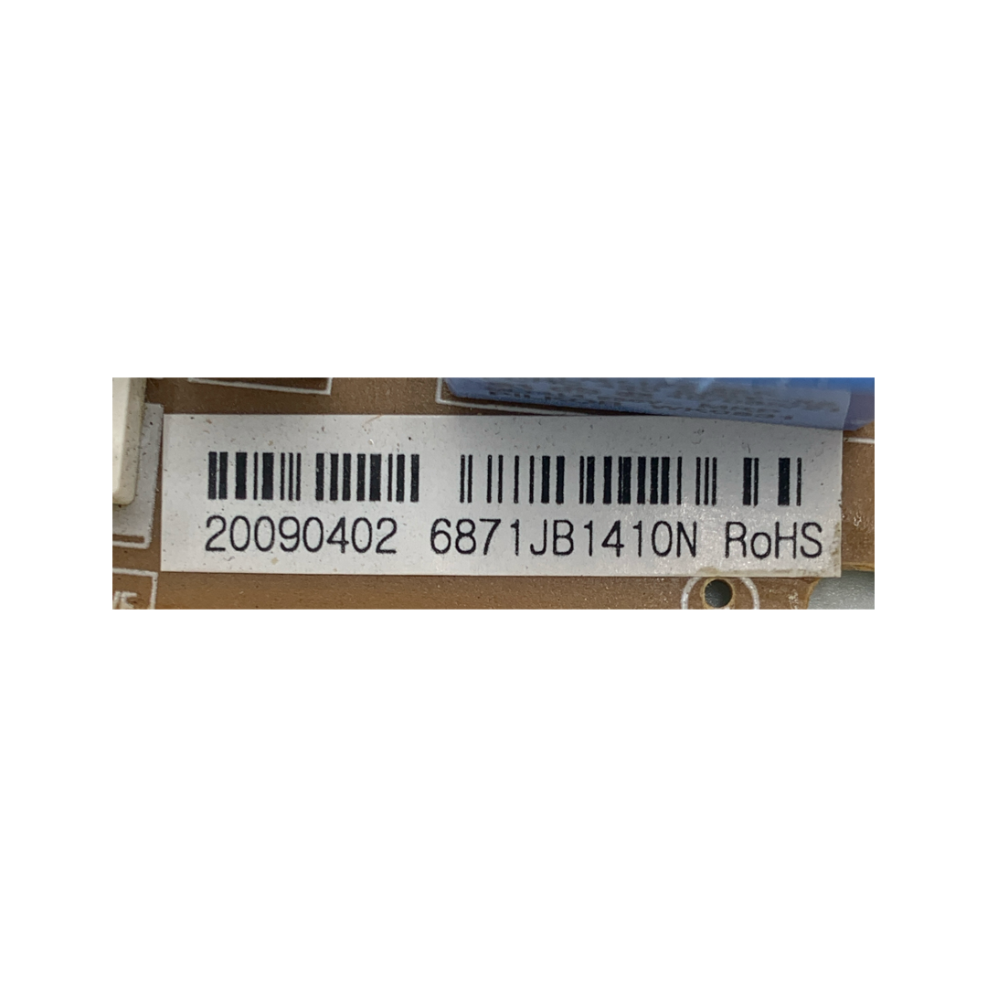LG Refrigerator Control Board - Part Number 6871JB1410N