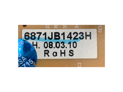 6871JB1423H LG Refrigerator Main Control Board Replacement — alternate view