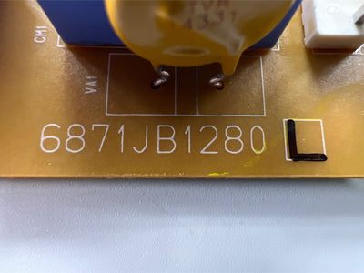 6871JB1280L LG Refrigerator Main Control Board Replacement — alternate view