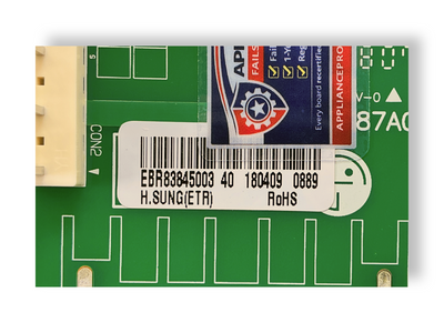 EBR83845003 LG Refrigerator Main Control Board Replacement — alternate view