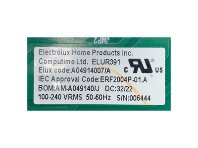 A04914007 Whirlpool Refrigerator Main Control Board Replacement — alternate view