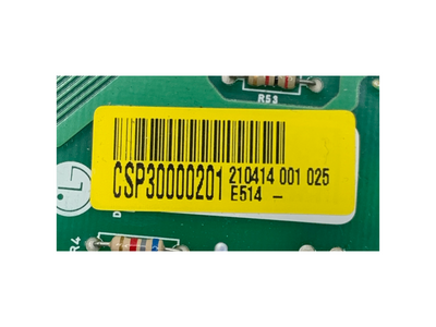 CSP30000201 LG Refrigerator Main Control Board Replacement — alternate view