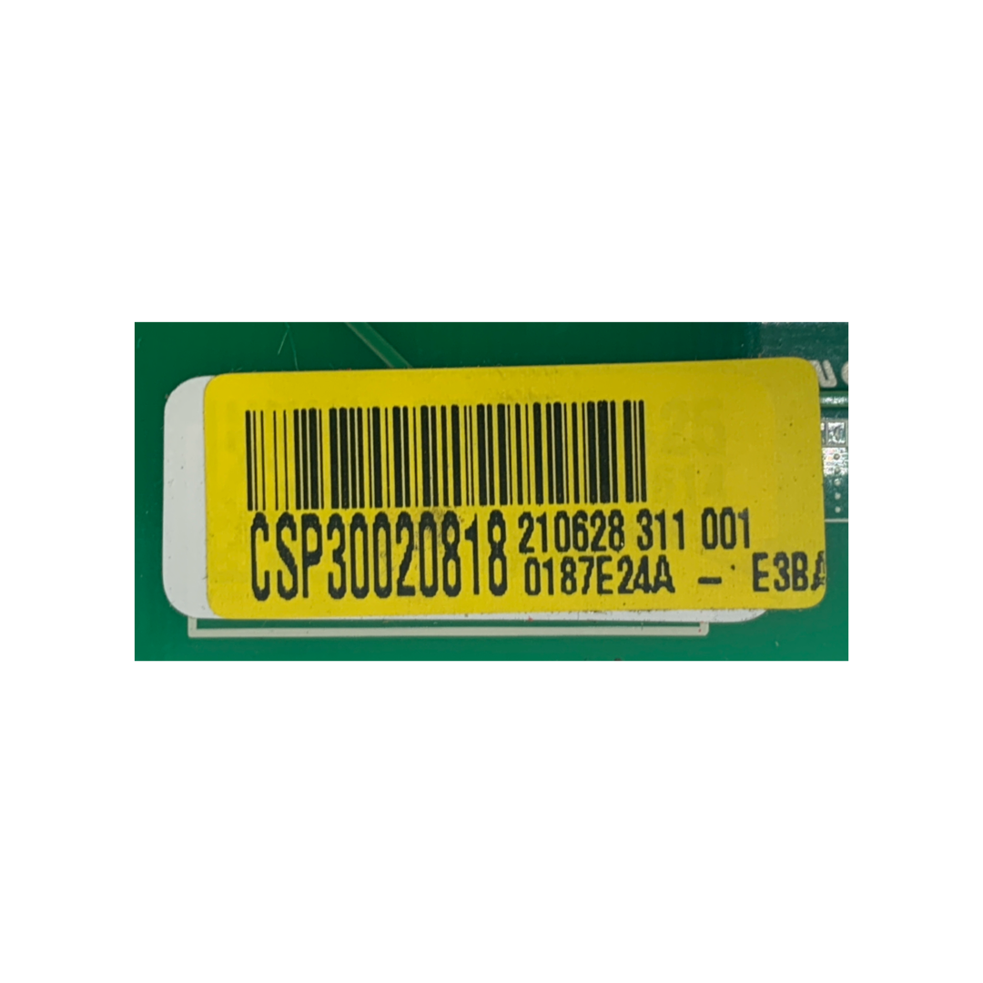 LG Refrigerator Control Board - Part Number CSP30020818