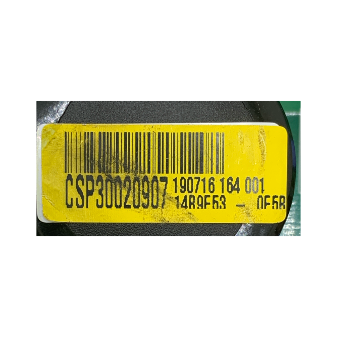LG Refrigerator Control Board - Part Number CSP30020907