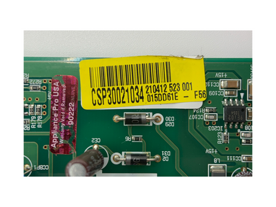 CSP30021034 LG Refrigerator Main Control Board Replacement — alternate view