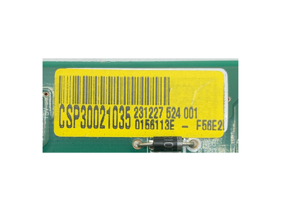 CSP30021035 LG Refrigerator Main Control Board Replacement — alternate view