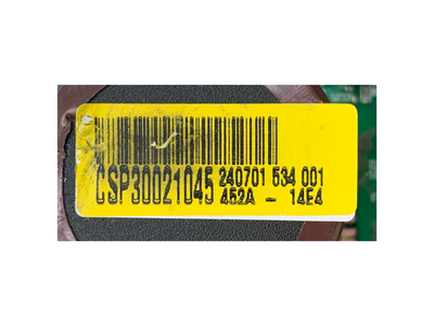 CSP30021045 LG Refrigerator Main Control Board Replacement — alternate view
