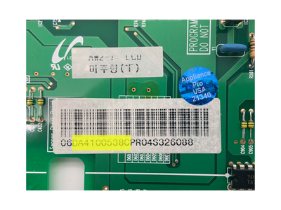 DA41-00538C Samsung Refrigerator Main Control Board Replacement — alternate view