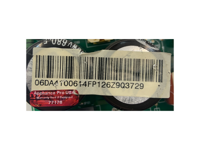 DA41-00614F Samsung Refrigerator Main Control Board Replacement — alternate view