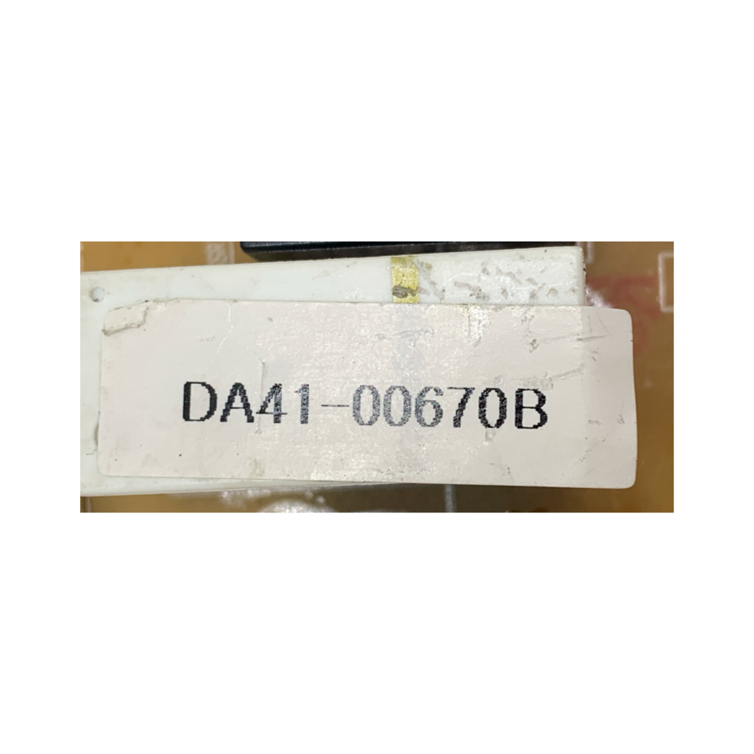 Samsung Refrigerator Control Board - Part Number DA41-00670B