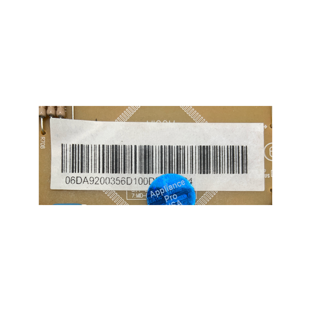 Samsung Refrigerator Control Board - Part Number DA92-00356D - Appliance Pro USA