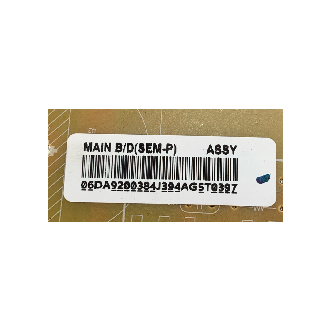 Samsung Refrigerator Control Board - Part Number DA92-00384J - Appliance Pro USA