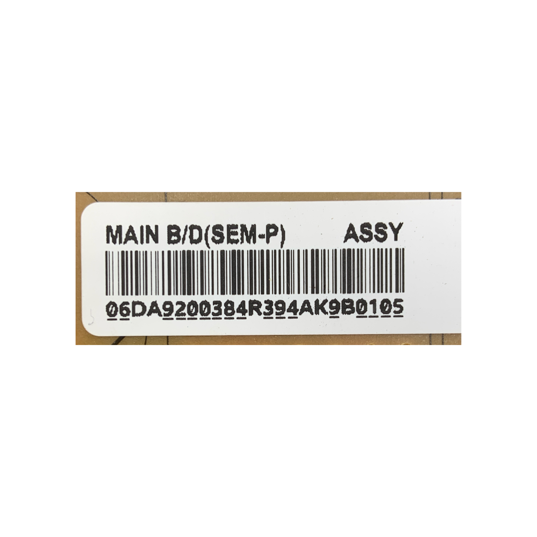 Samsung Refrigerator Control Board - Part Number DA92-00384R - Appliance Pro USA