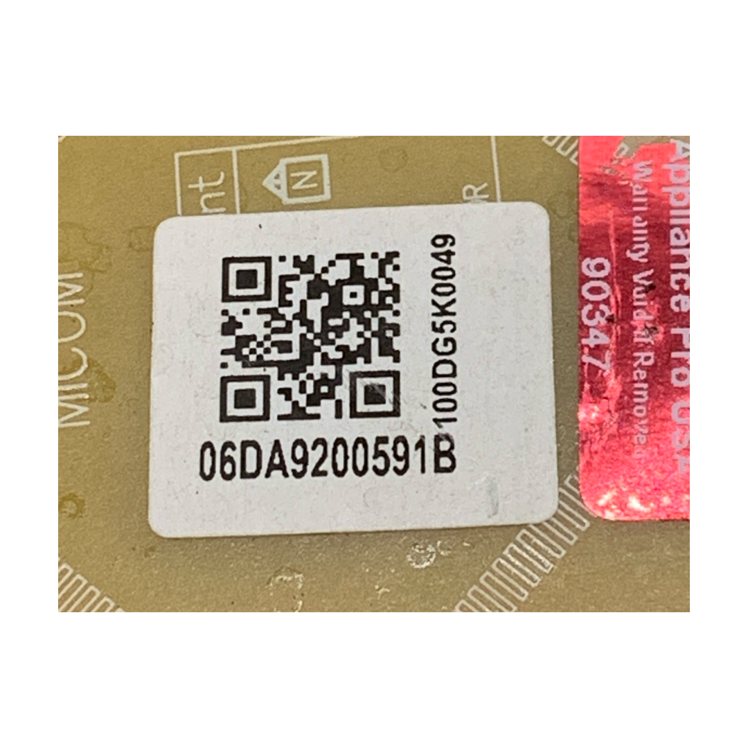 Samsung Refrigerator Control Board - Part Number DA92-00591B - Appliance Pro USA
