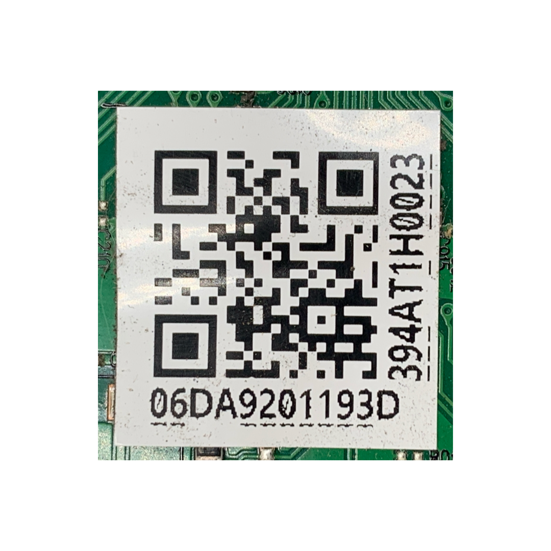 Samsung Refrigerator Control Board - Part Number DA92-01193D