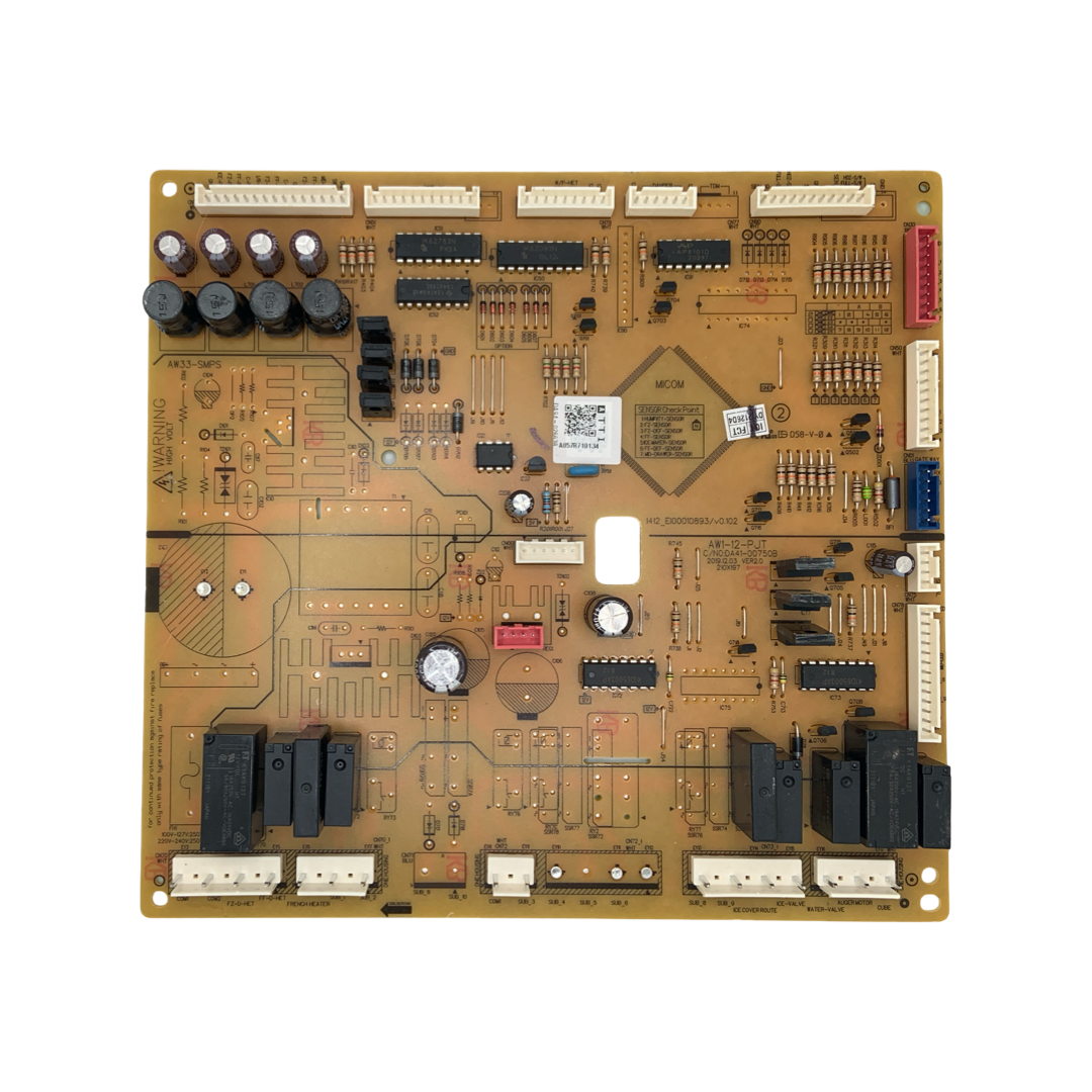 Samsung Refrigerator Control Board - Part Number DA94-02663B