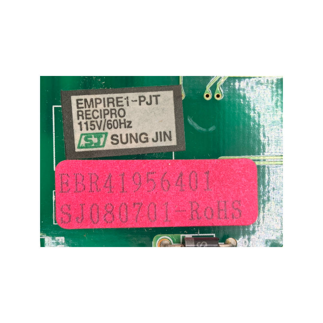 LG Refrigerator Control Board - Part Number EBR41956401 - Appliance Pro USA