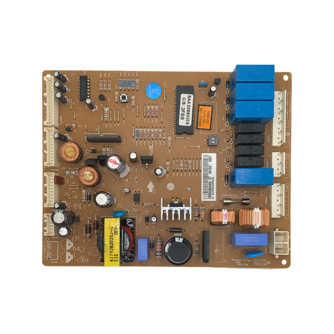 LG Refrigerator Control Board - Part Number EBR52304404