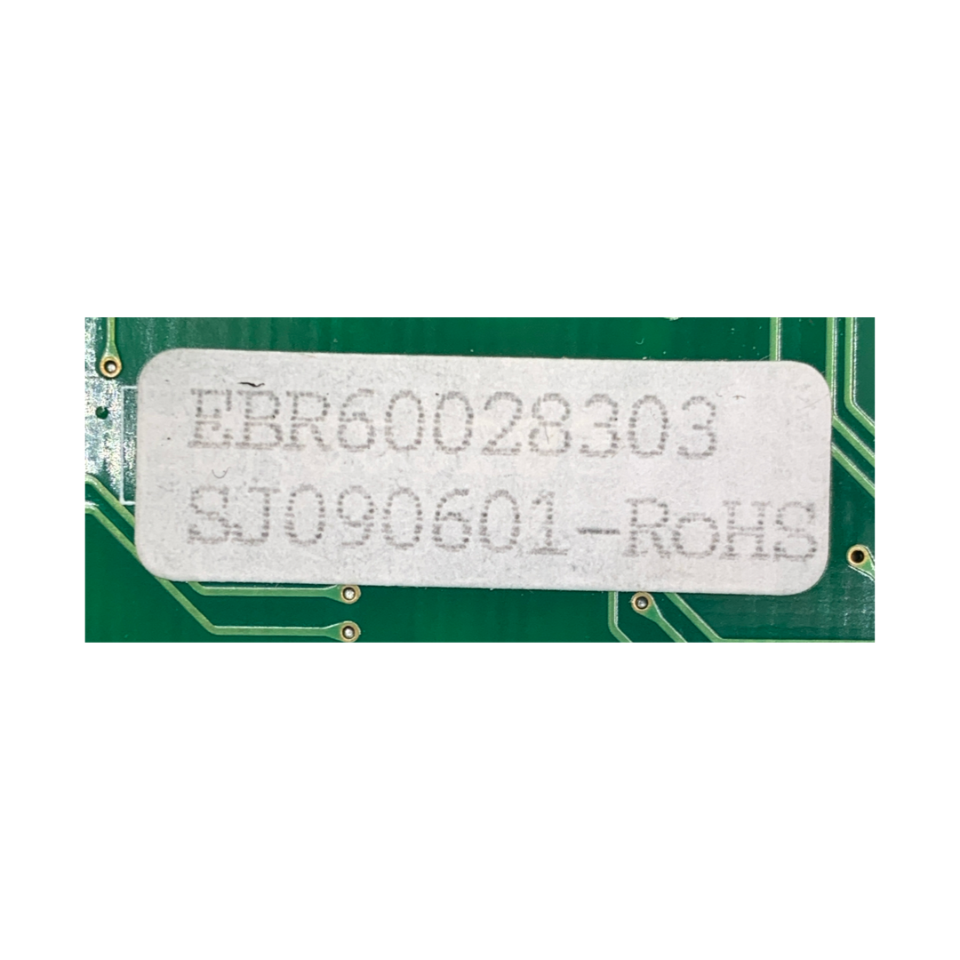LG Refrigerator Control Board - Part Number EBR60028303
