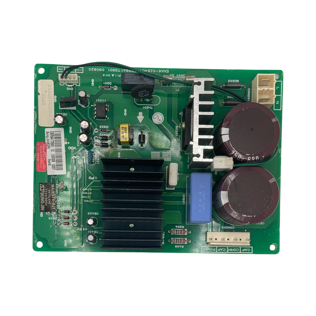 LG Refrigerator Control Board - Part Number EBR64173901