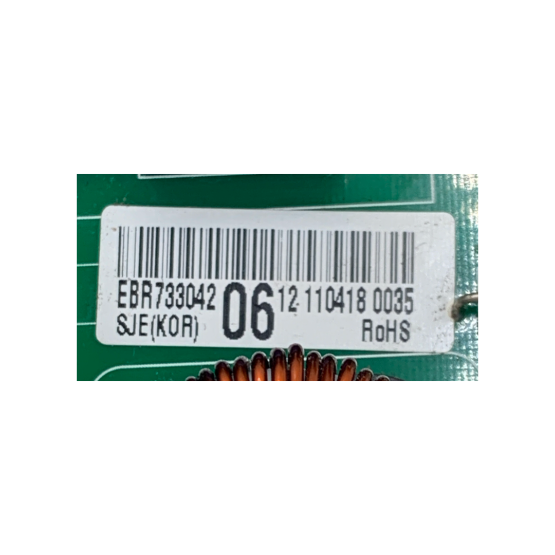 LG Refrigerator Control Board - Part Number EBR73304206