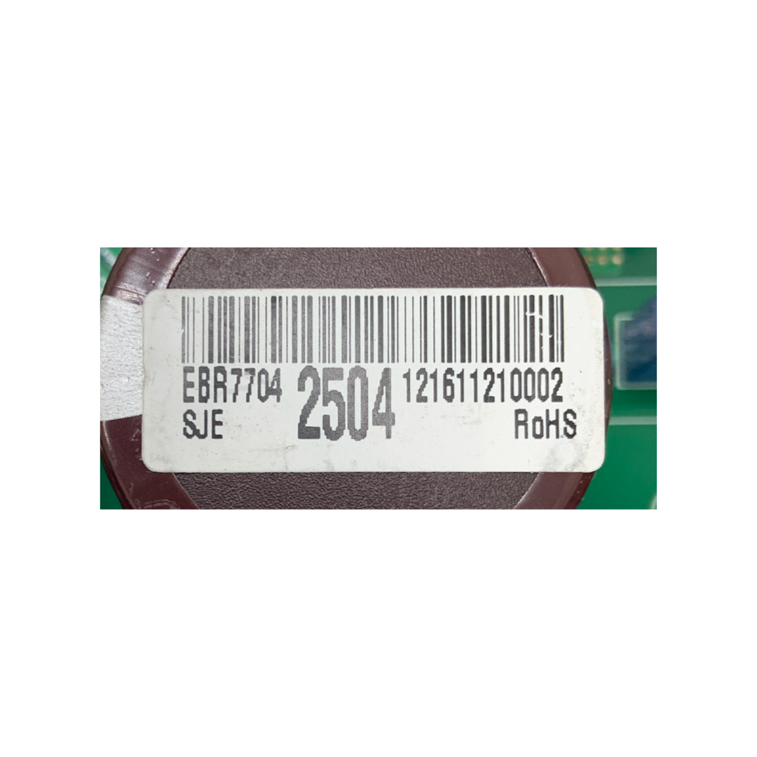 LG Refrigerator Control Board - Part Number EBR77042504