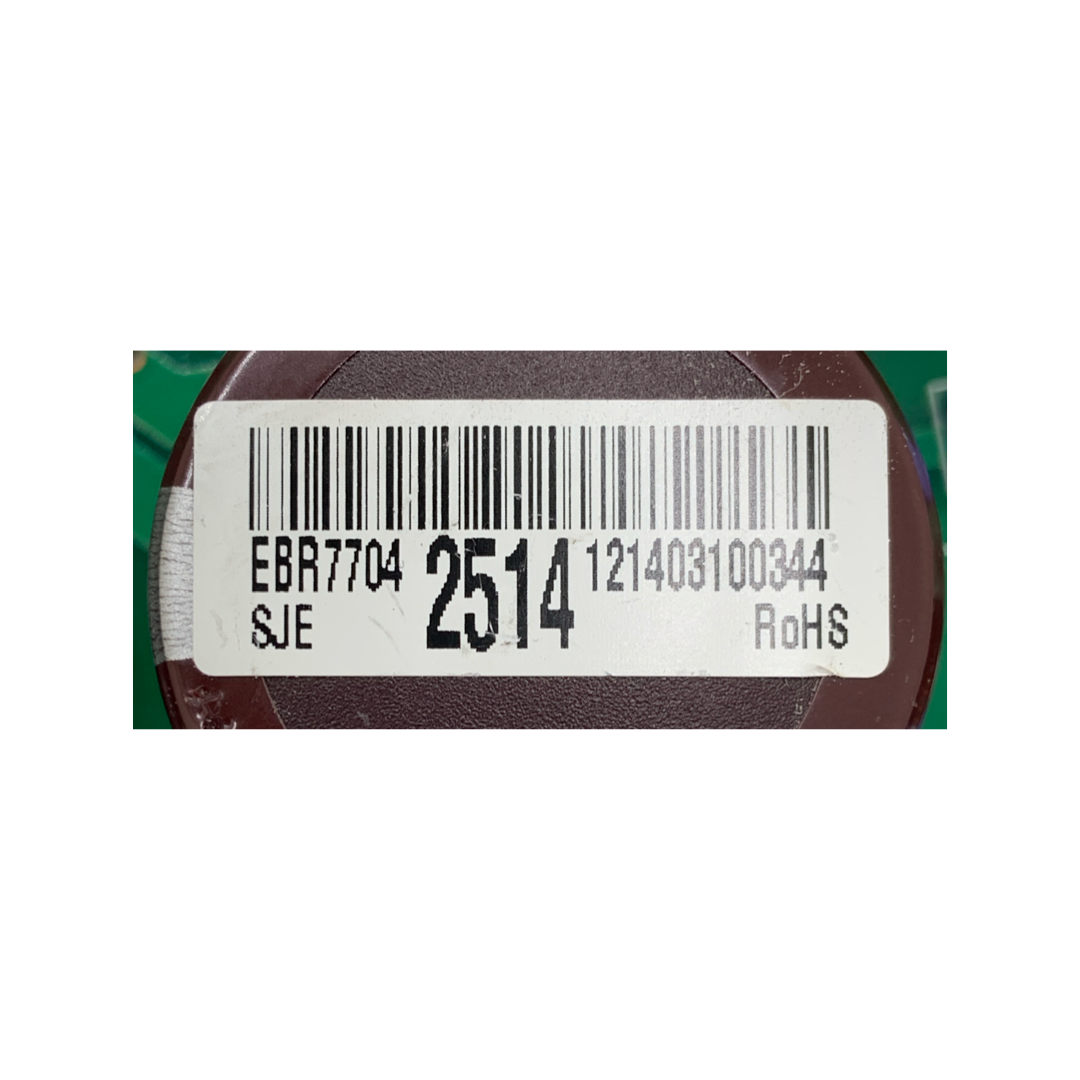 LG Refrigerator Control Board - Part Number EBR77042514