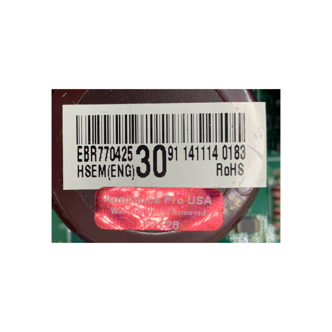 LG Refrigerator Control Board - Part Number EBR77042530 - Appliance Pro USA