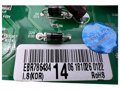 EBR78643414 LG Refrigerator Main Control Board Replacement — alternate view