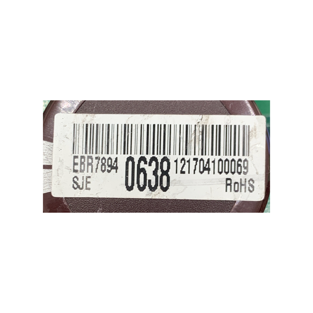 LG Refrigerator Control Board - Part Number EBR78940638