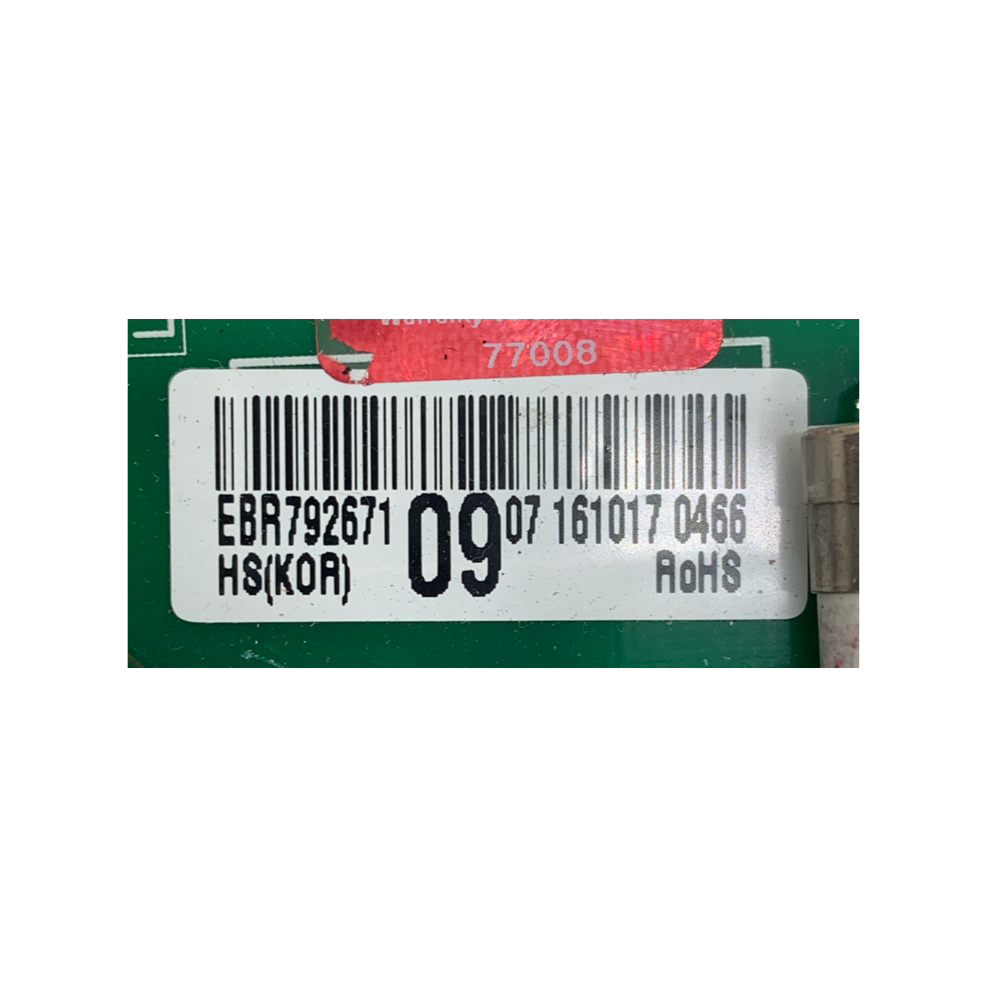 LG Refrigerator Control Board - Part Number EBR79267109 - Appliance Pro USA
