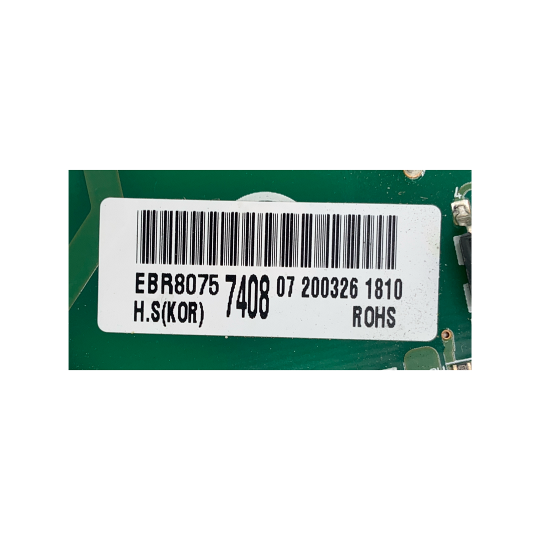 LG Refrigerator Control Board - Part Number EBR80757408 - Appliance Pro USA