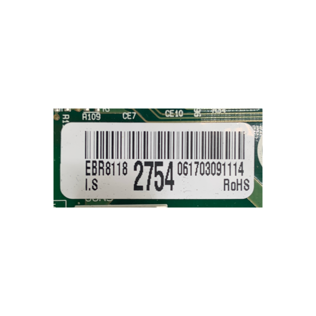 LG Refrigerator Control Board - Part Number EBR81182754