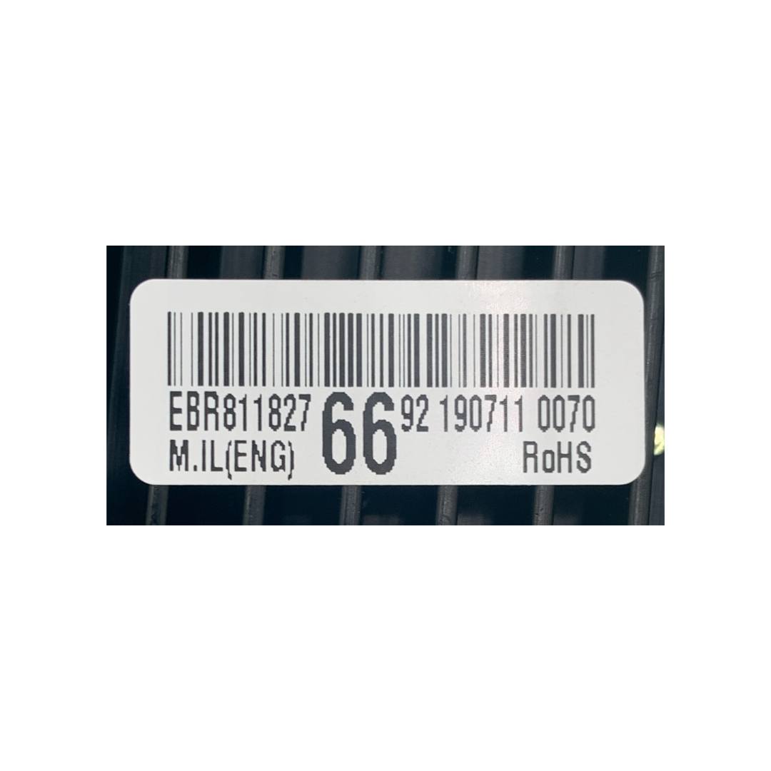 LG Refrigerator Control Board - Part Number EBR81182766