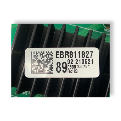 Part number sticker location on LG EBR81182789 main control board