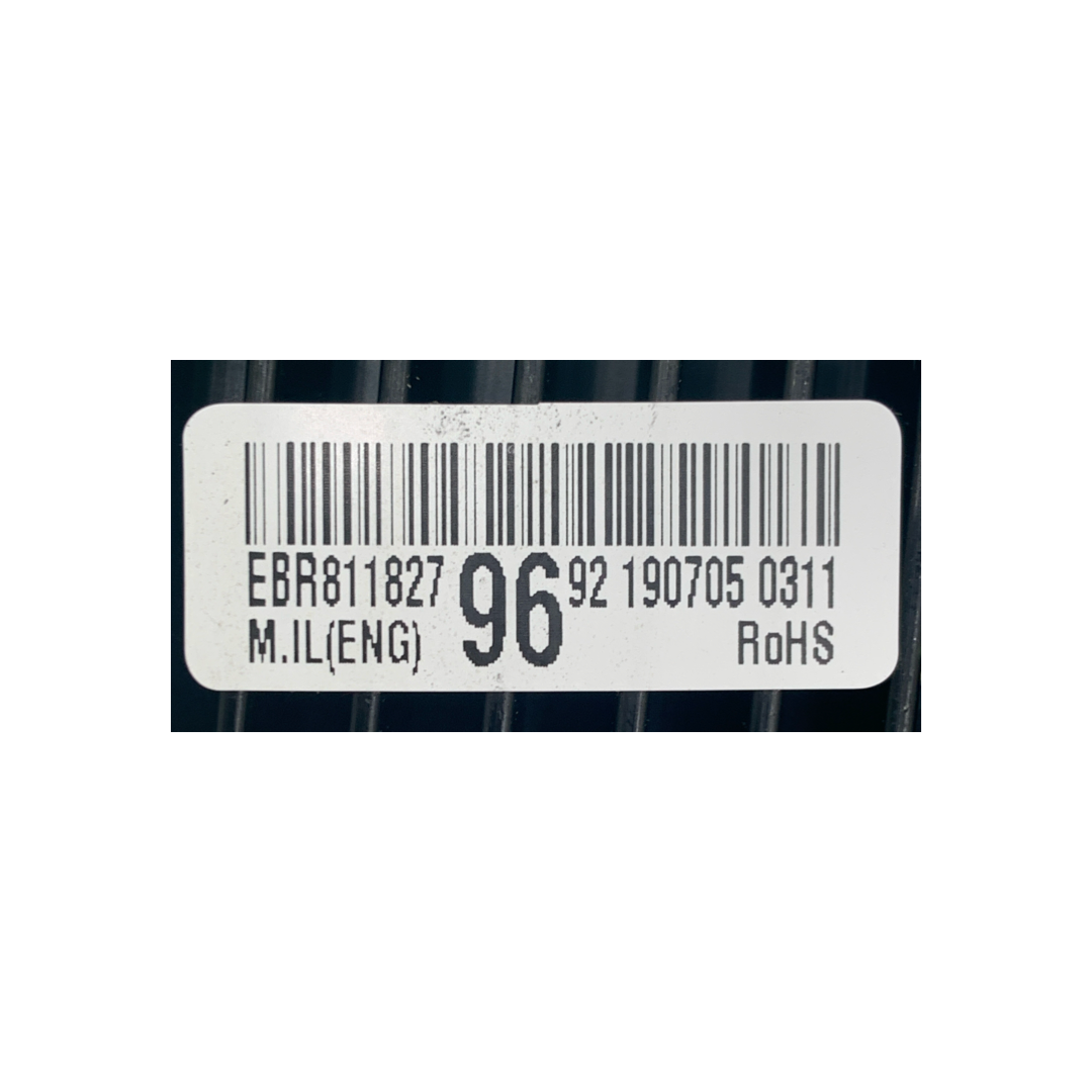 LG Refrigerator Control Board - Part Number EBR81182796