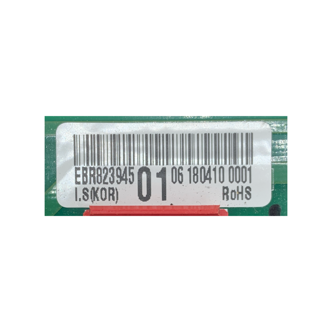 LG Refrigerator Control Board - Part Number EBR82394501
