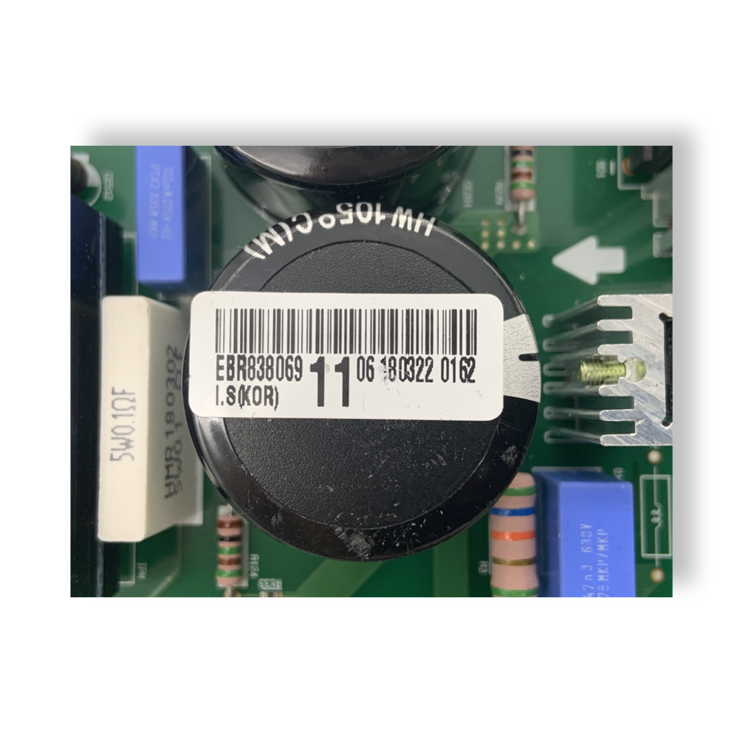 LG Refrigerator Control Board - Part Number EBR83806911