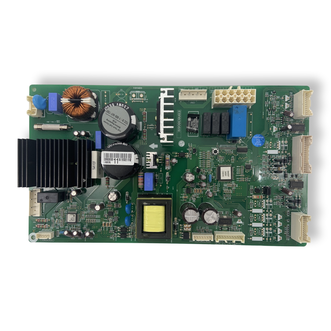 LG Refrigerator Control Board - Part Number EBR83806911