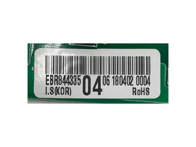 EBR84433504 LG Refrigerator Main Control Board Replacement — alternate view