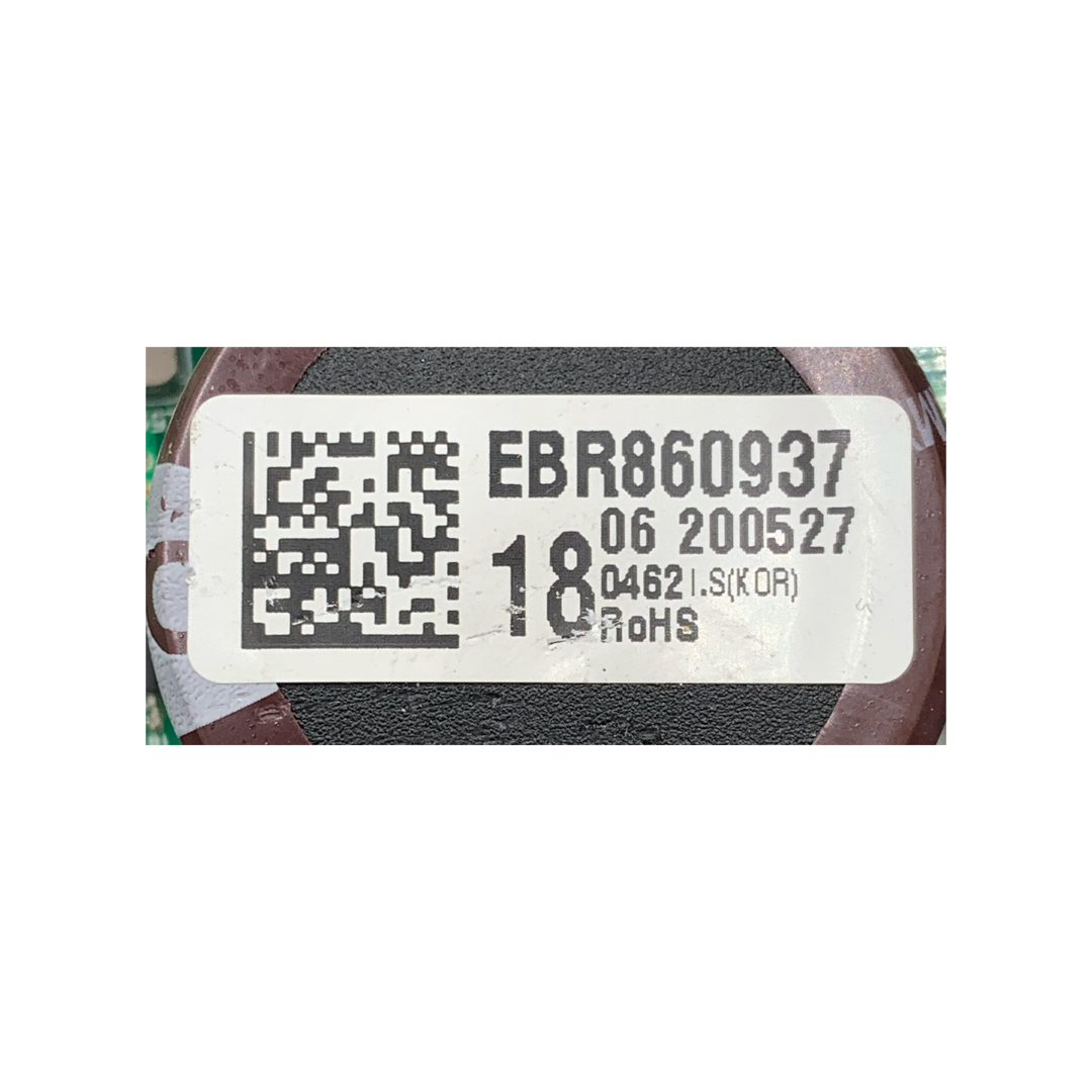 LG Refrigerator Control Board - Part Number EBR86093718 - Appliance Pro USA