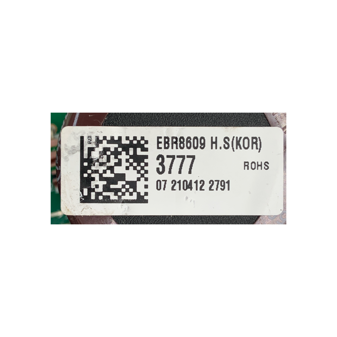 LG Refrigerator Control Board - Part Number EBR86093777